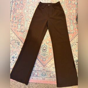 Princess Polly Chocolate Brown Lulu Pants